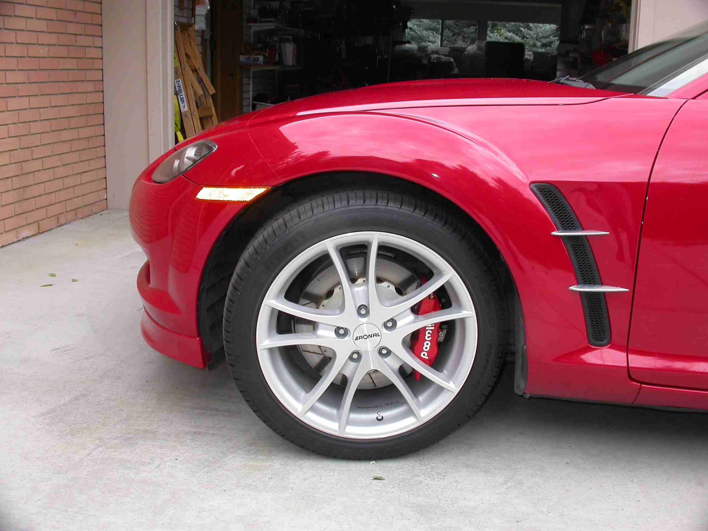 photo 1 Mazda RX-8 custom wheels Ronal   18x8.5, ET , tire size X R18. x ET 