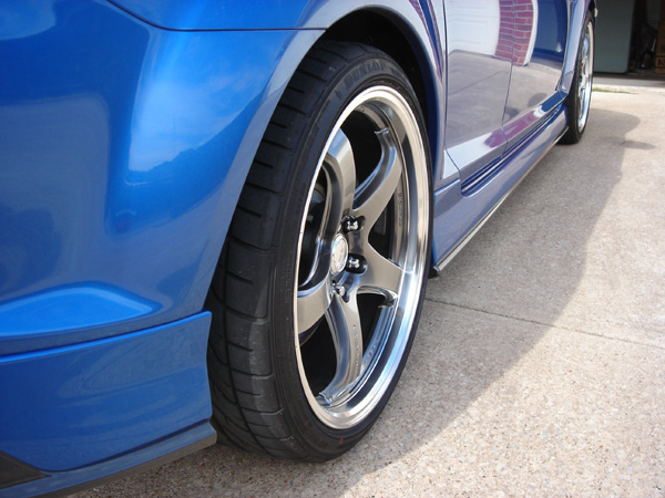 photo 2 Mazda RX-8 custom wheels Rays  Games 99B 19x8.5, ET , tire size X R19. 19x9.5 ET 