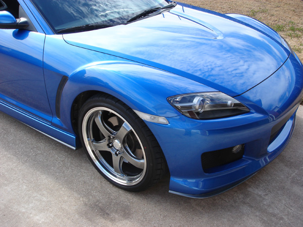 photo 1 Mazda RX-8 custom wheels Rays  Games 99B 19x8.5, ET , tire size X R19. 19x9.5 ET 