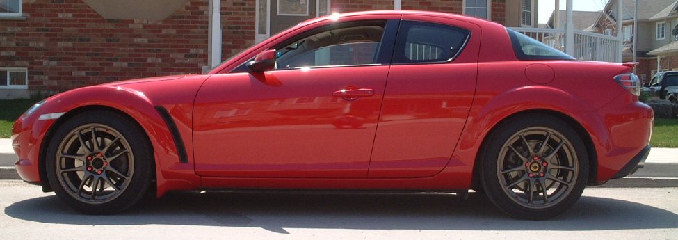 photo 2 Mazda RX-8 custom wheels Work  Emotion  18x8.5, ET +38, tire size X R18. x ET 