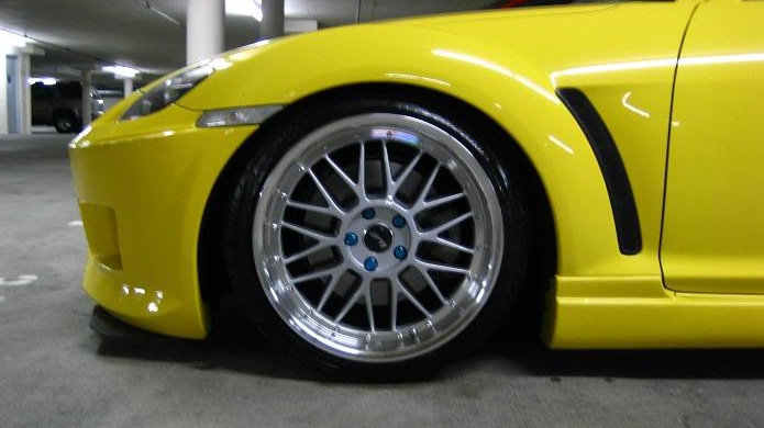photo 1 Mazda RX-8 custom wheels LUFF   19x8.5, ET +38, tire size X R19. x ET 