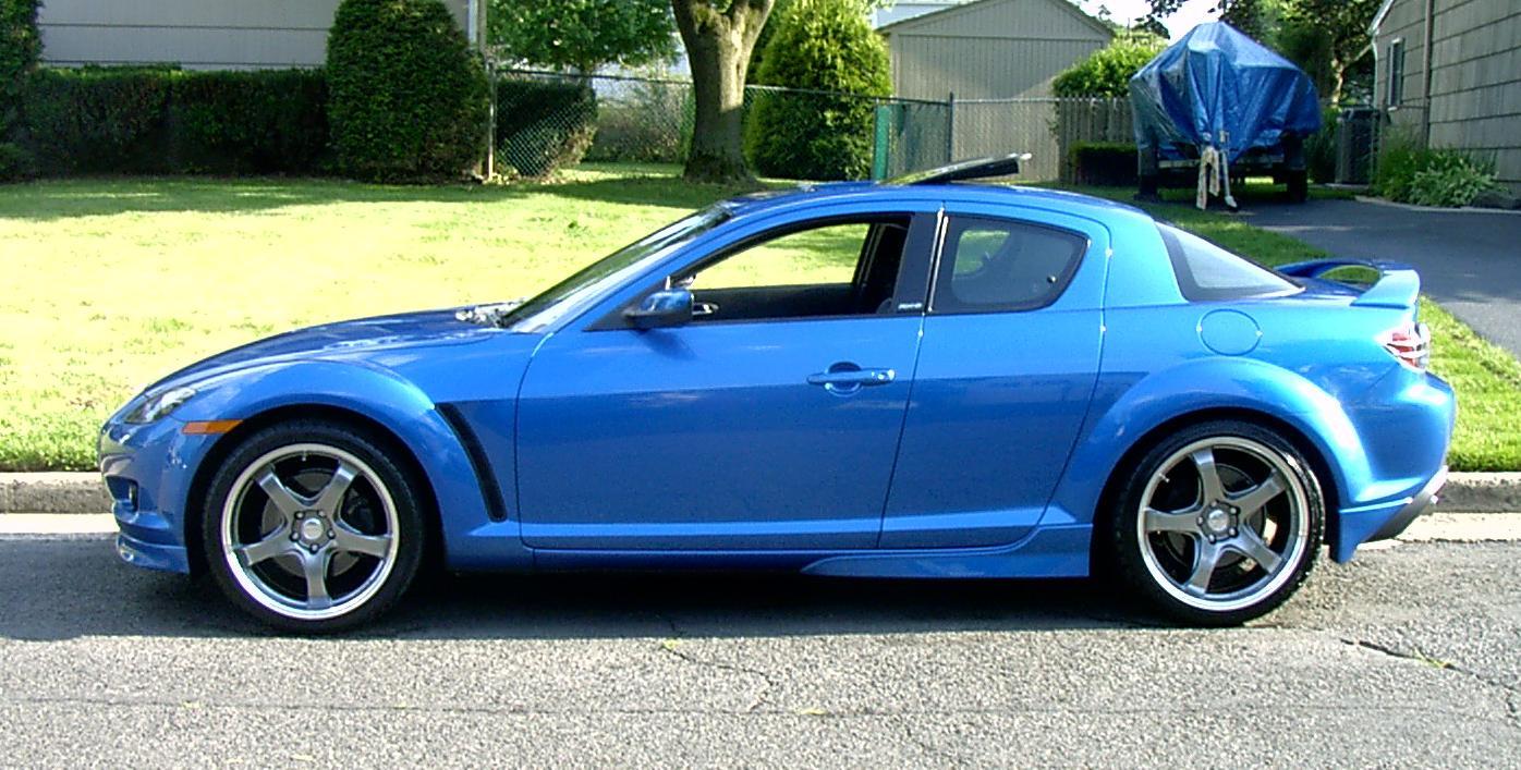photo 1 Mazda RX-8 custom wheels Ray G-Games 99B x, ET , tire size X R. x ET 