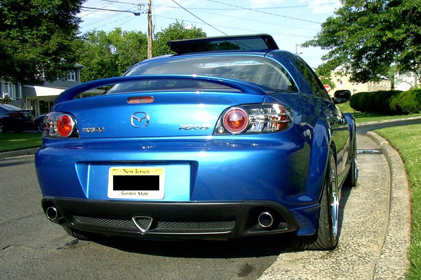 photo 3 Mazda RX-8 custom wheels Ray G-Games 99B x, ET , tire size X R. x ET 