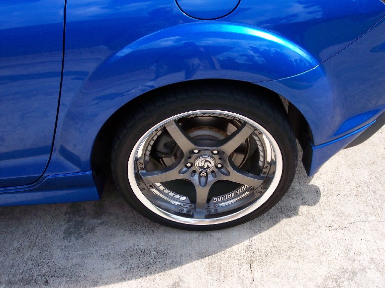 photo 1 Mazda RX-8 custom wheels Volk Sf 19x8.5, ET , tire size X R19. 19x10.0 ET