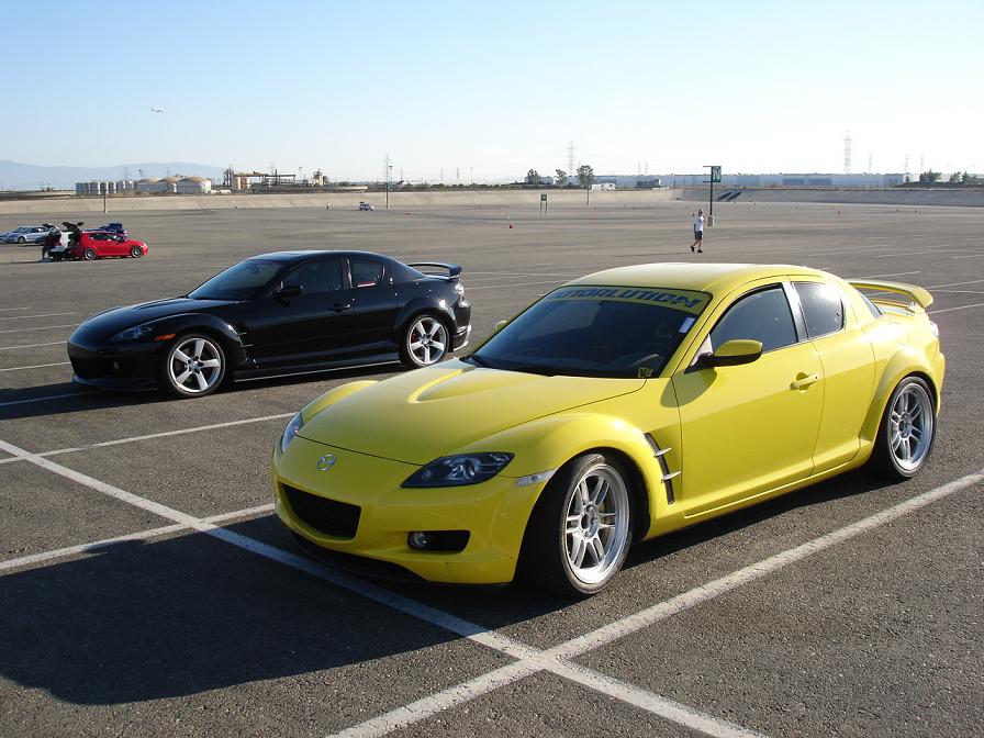 photo 2 Mazda RX-8 custom wheels Enkei  RPF1 18x9.5, ET , tire size 285/30 R18. x ET 