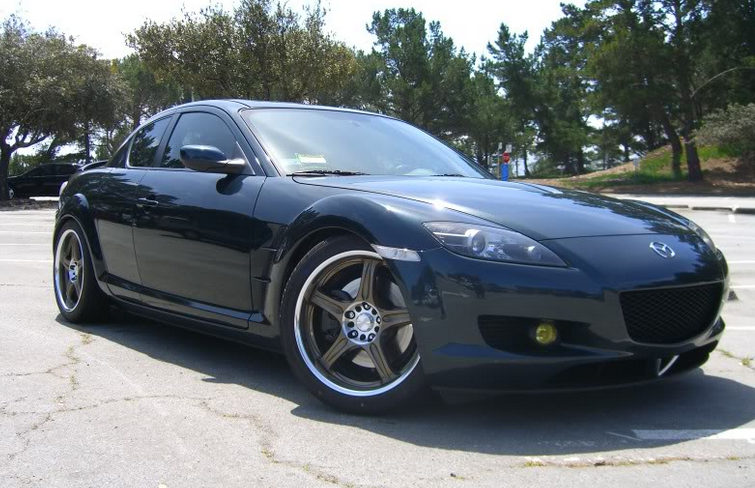 photo 1 Mazda RX-8 custom wheels   18x8.5, ET +30, tire size X R18. 18x9.5 ET+40 
