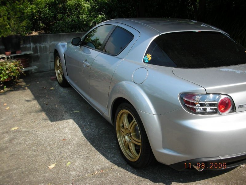 photo 1 Mazda RX-8 custom wheels DownHillSpecial  A033  18x7.5, ET +44, tire size 225/45 R18. x ET 