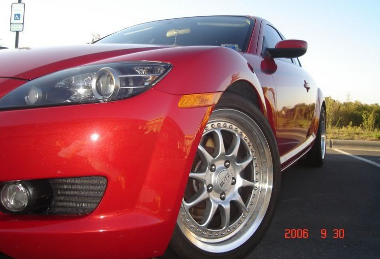 photo 1 Mazda RX-8 custom wheels Blitz  Type 01 17x8.0, ET +7, tire size X R17. 17x9.0 ET+32 
