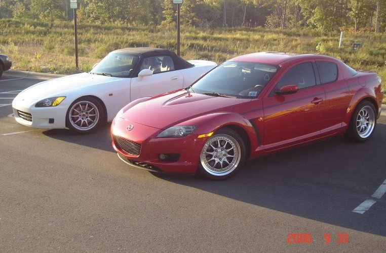 photo 2 Mazda RX-8 custom wheels Blitz  Type 01 17x8.0, ET +7, tire size X R17. 17x9.0 ET+32 