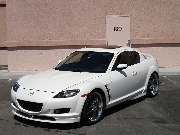 photo 2 Mazda RX-8 custom wheels Axis  Matrix  19x8.0, ET , tire size 235/35 R19. 19x9.5 ET 275/30 R19