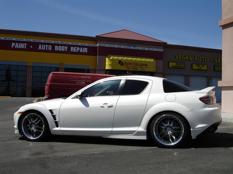 photo 4 Mazda RX-8 custom wheels Axis  Matrix  19x8.0, ET , tire size 235/35 R19. 19x9.5 ET 275/30 R19