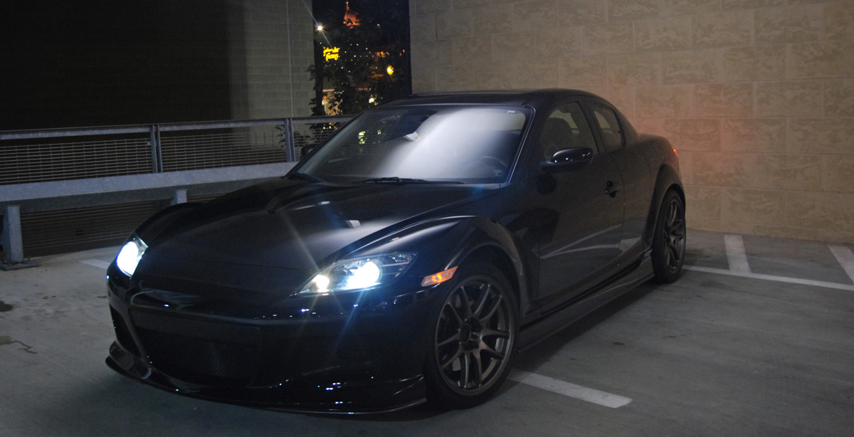 photo 2 Mazda RX-8 custom wheels Work Emotion CR Kai 18x8.5, ET +38, tire size 255/35 R18. 18x9.5 ET+38 