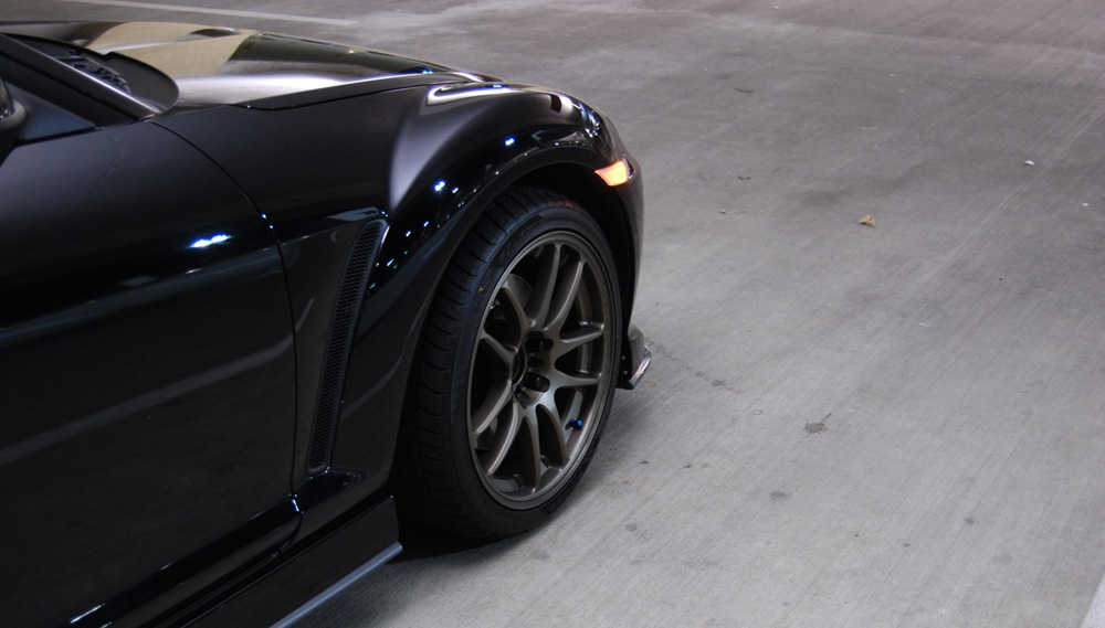 photo 4 Mazda RX-8 custom wheels Work Emotion CR Kai 18x8.5, ET +38, tire size 255/35 R18. 18x9.5 ET+38 