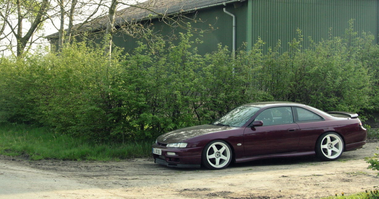 photo 2 Nissan S14 custom wheels Rota P45F 18x8.5, ET +15, tire size 215/40 R18. 18x9.5 ET+20 225/40 R18