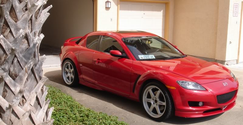 photo 2 Mazda RX-8 custom wheels Volk  TE37 19x8.5, ET +29, tire size X R19. 19x9.5 ET+34 