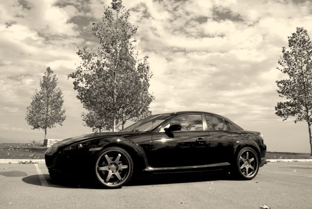 photo 1 Mazda RX-8 custom wheels Volk  Racing TE-37 19x8.5, ET +27, tire size X R19. 19x9.5 ET+33 