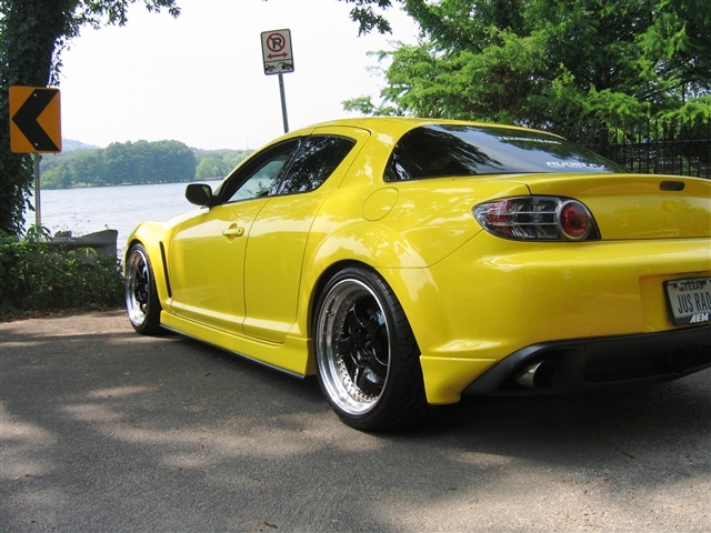 photo 2 Mazda RX-8 custom wheels Work  Meister S1  19x8.5, ET +36, tire size 235/35 R19. 19x9.5 ET+29 165/30 R19