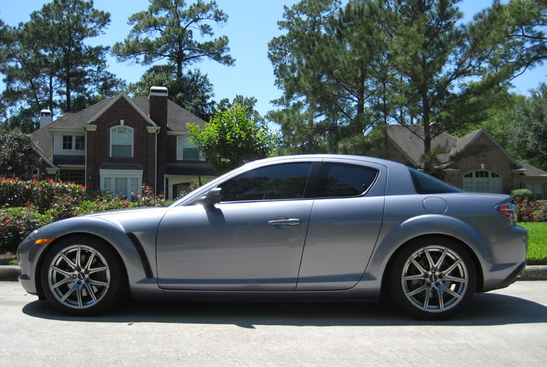 photo 1 Mazda RX-8 custom wheels AME Tracer FS-01 18x9.0, ET +31, tire size X R18. x ET 