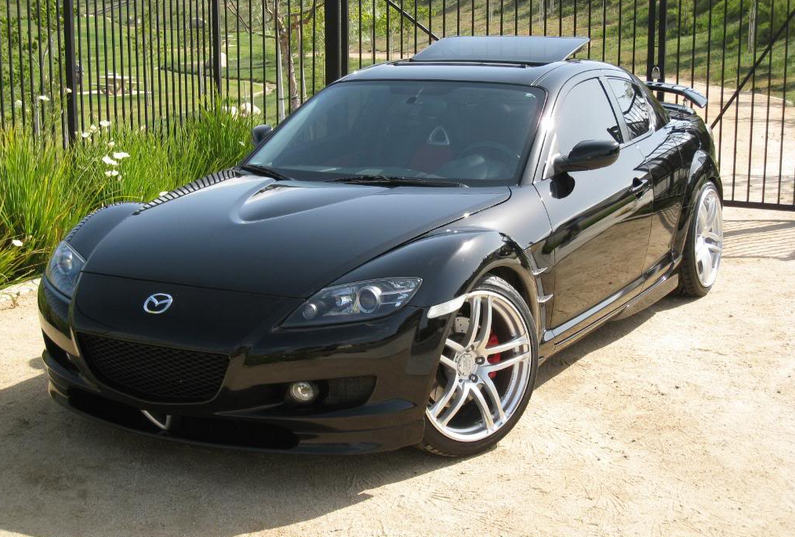 photo 1 Mazda RX-8 custom wheels Advan  T5 19x8.5, ET +38, tire size X R19. 19x10.0 ET+42 