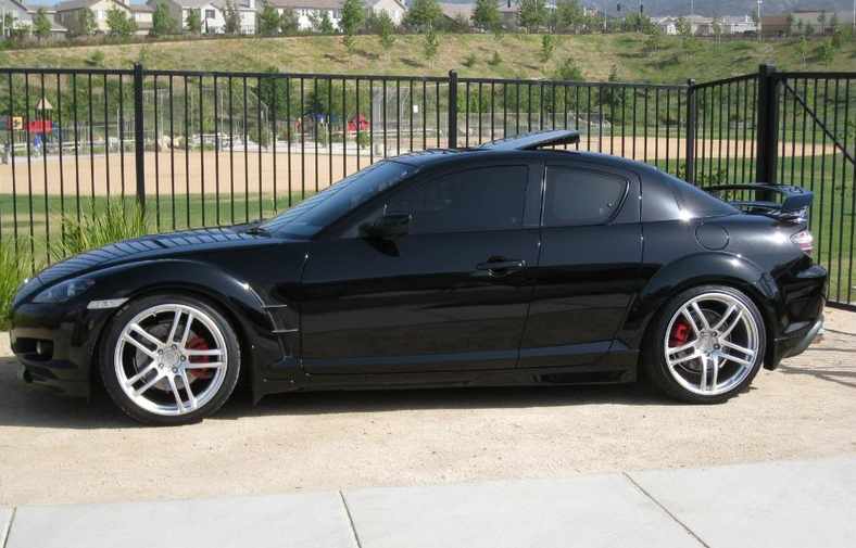 photo 2 Mazda RX-8 custom wheels Advan  T5 19x8.5, ET +38, tire size X R19. 19x10.0 ET+42 