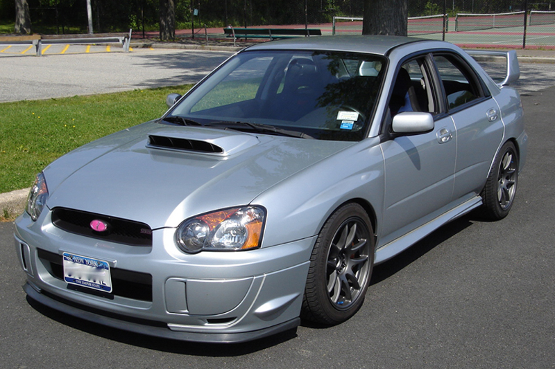 photo 3 Subaru Impreza WRX STi custom wheels Work Wheels Emotion CR Kai 17x9.0, ET +34, tire size 235/45 R17. 17x9.0 ET+39