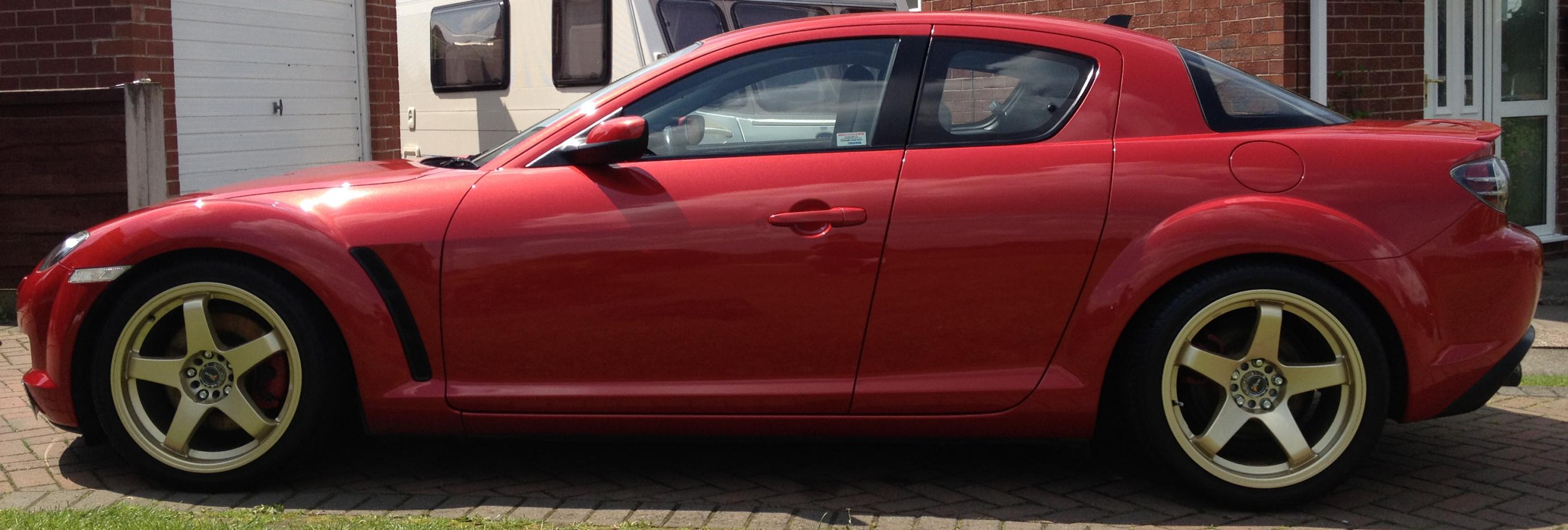 photo 2 Mazda RX-8 custom wheels Inovit  18x8.5, ET +26, tire size X R18. 18x9.5 ET+26 