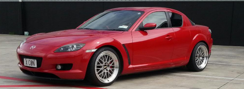 photo 2 Mazda RX-8 custom wheels BBS  LM 18x8.0, ET +35, tire size X R18. 18x9.0 ET+35 