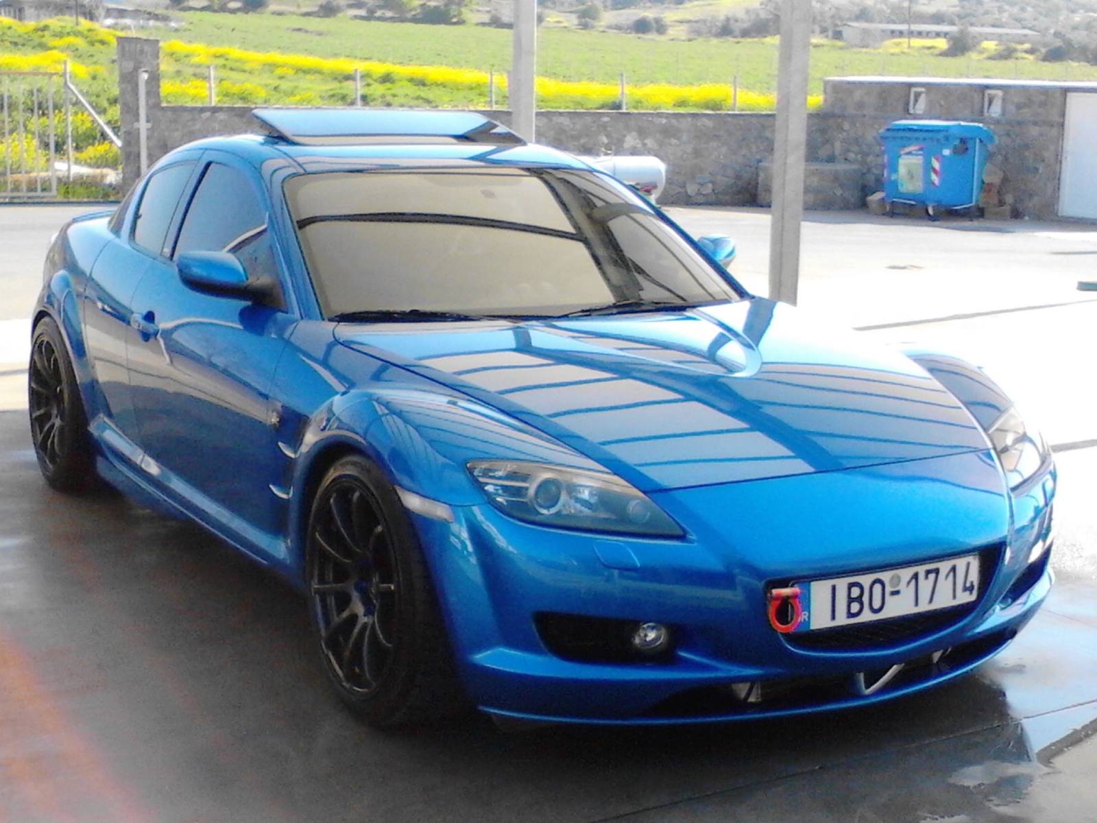 photo 2 Mazda RX-8 custom wheels Rota Force Drift 18x9.0, ET +27, tire size 235/40 R18. x ET 265/35 R