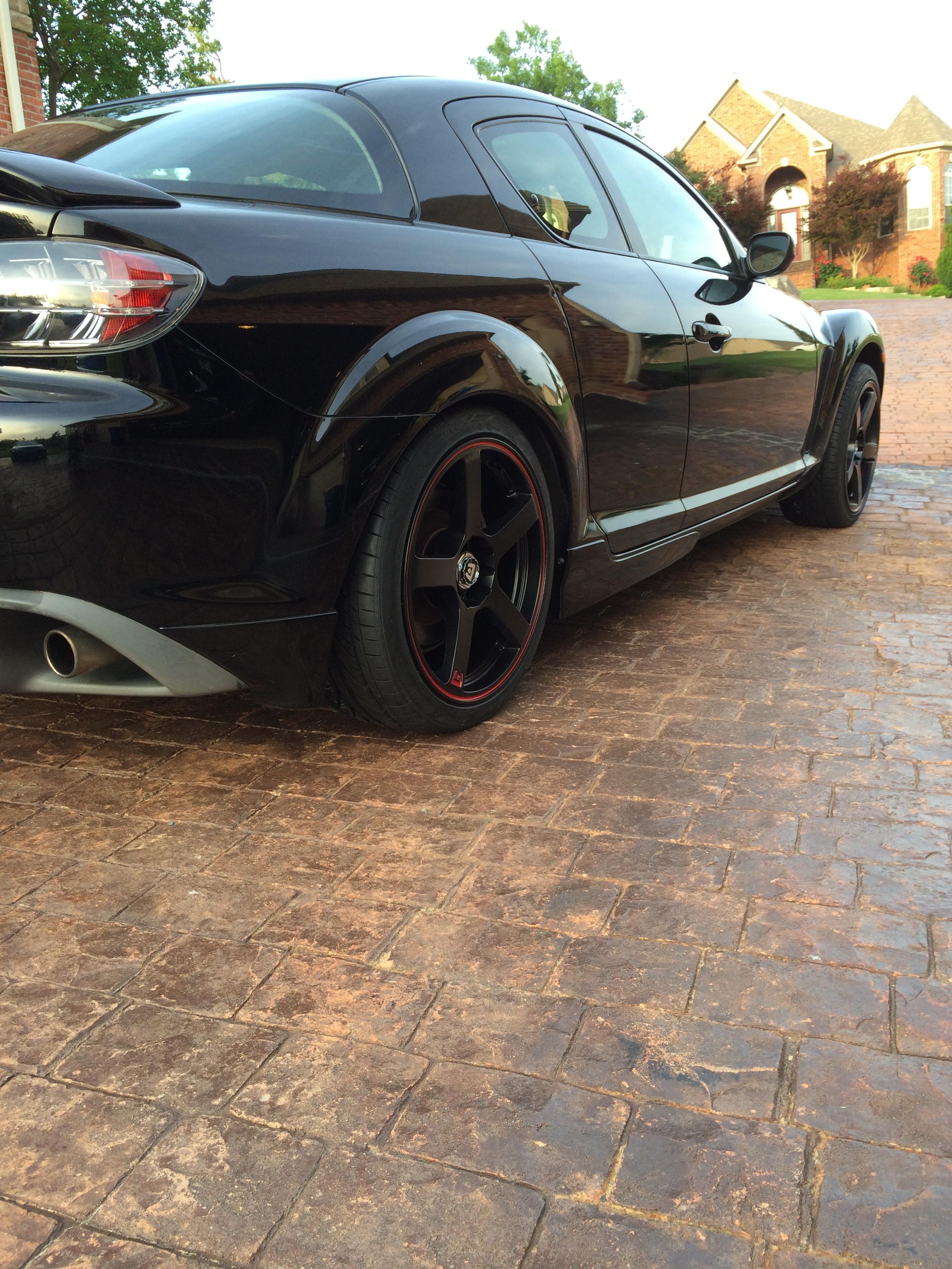 photo 2 Mazda RX-8 custom wheels Motegi  MR116 18x9.0, ET , tire size X R18. x ET 