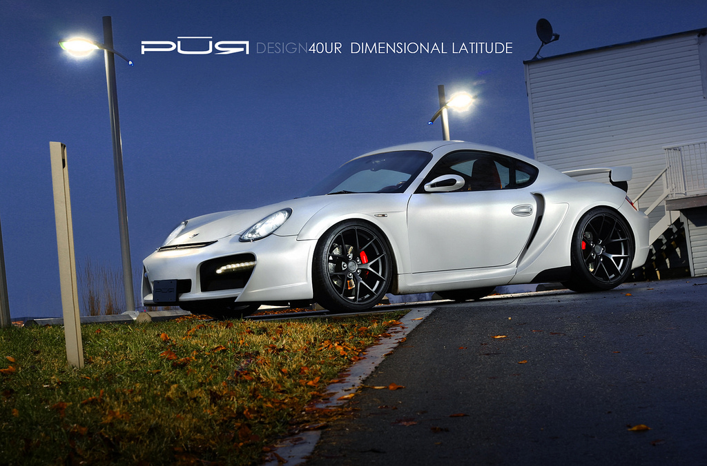 photo 2 Porsche Cayman custom wheels PUR 40UR 21x, ET , tire size X R21. x ET 