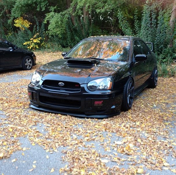 photo 2 Subaru Impreza WRX STi custom wheels MB Battle 17x9.0, ET +11, tire size 215/45 R17. 17x9.0 ET+13 