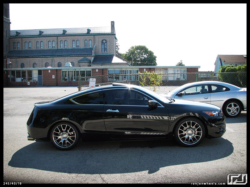 photo 3 Honda Accord custom wheels RonJon Legend 19x8.0, ET +48, tire size 245/40 R19. x ET