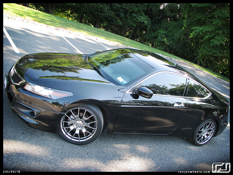 photo 2 Honda Accord custom wheels RonJon Legend 19x8.0, ET +48, tire size 245/40 R19. x ET