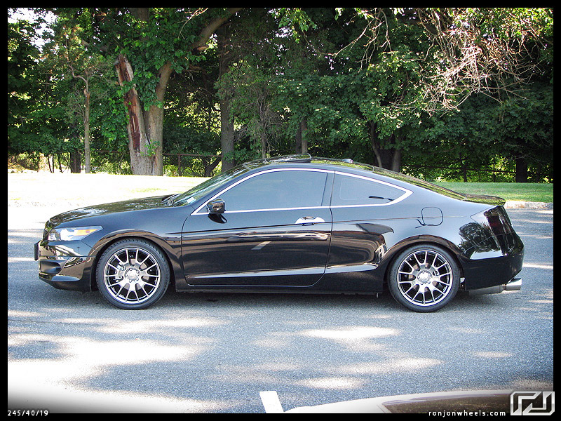 photo 6 Honda Accord custom wheels RonJon Legend 19x8.0, ET +48, tire size 245/40 R19. x ET