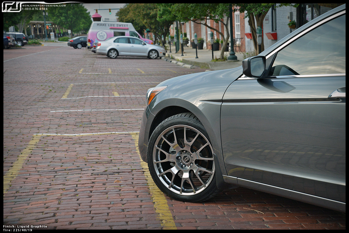 photo 1 Honda Accord custom wheels RonJon Legacy 7 19x, ET , tire size X R19. x ET
