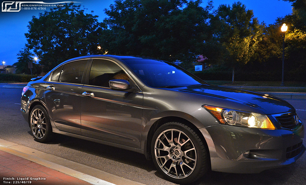 photo 6 Honda Accord custom wheels RonJon Legacy 7 19x, ET , tire size X R19. x ET