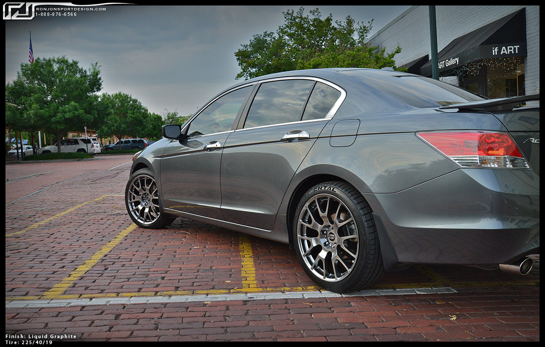 photo 8 Honda Accord custom wheels RonJon Legacy 7 19x, ET , tire size X R19. x ET