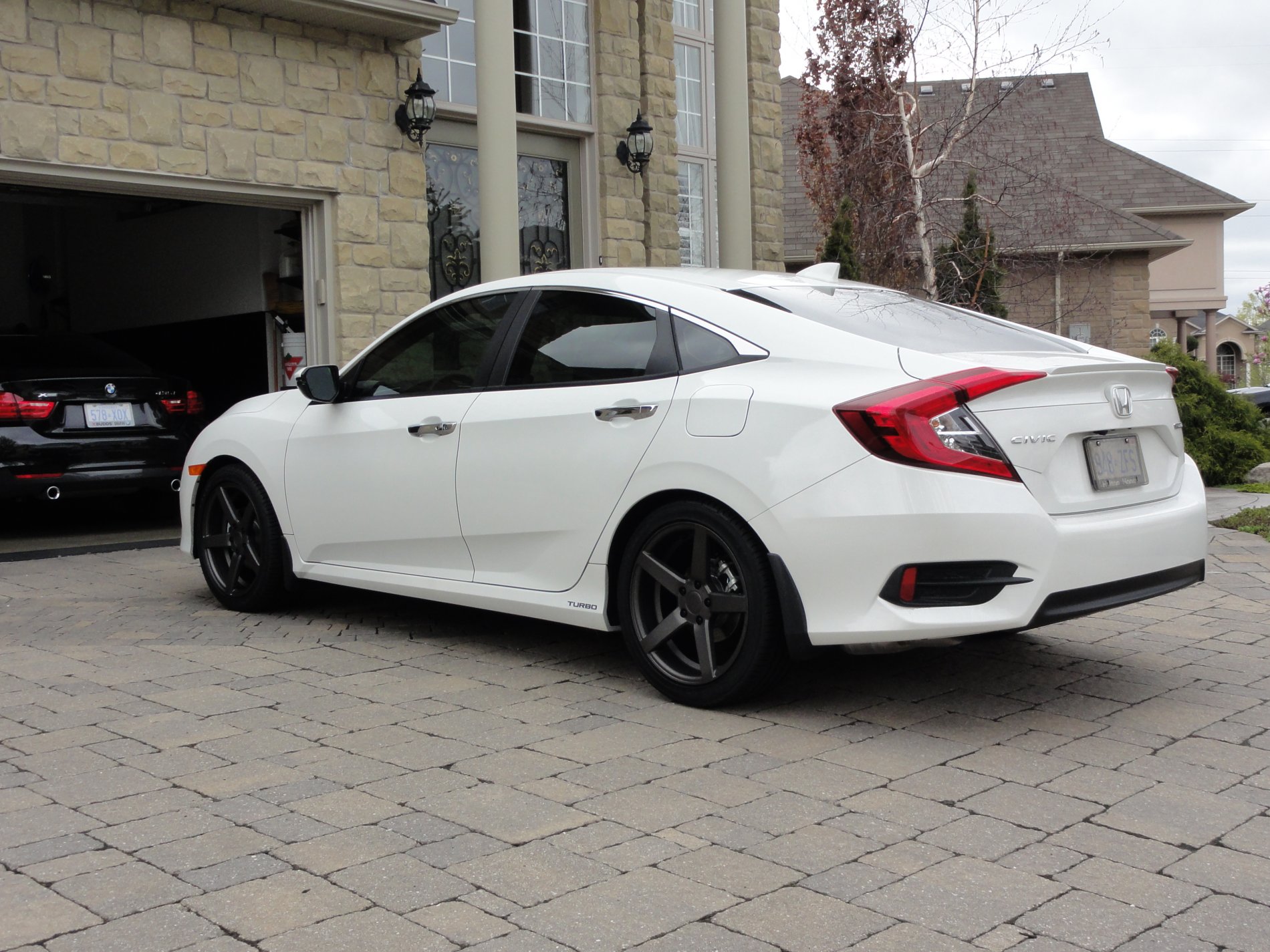 photo 4 Honda Civic custom wheels Ruffino Boss  18x8.0, ET +42, tire size 245/40 R18. x ET 