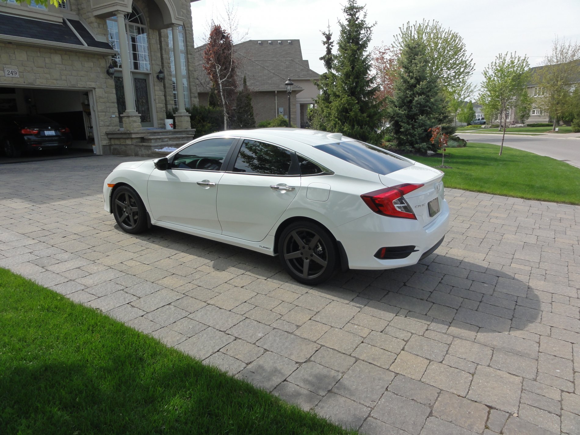 photo 5 Honda Civic custom wheels Ruffino Boss  18x8.0, ET +42, tire size 245/40 R18. x ET 