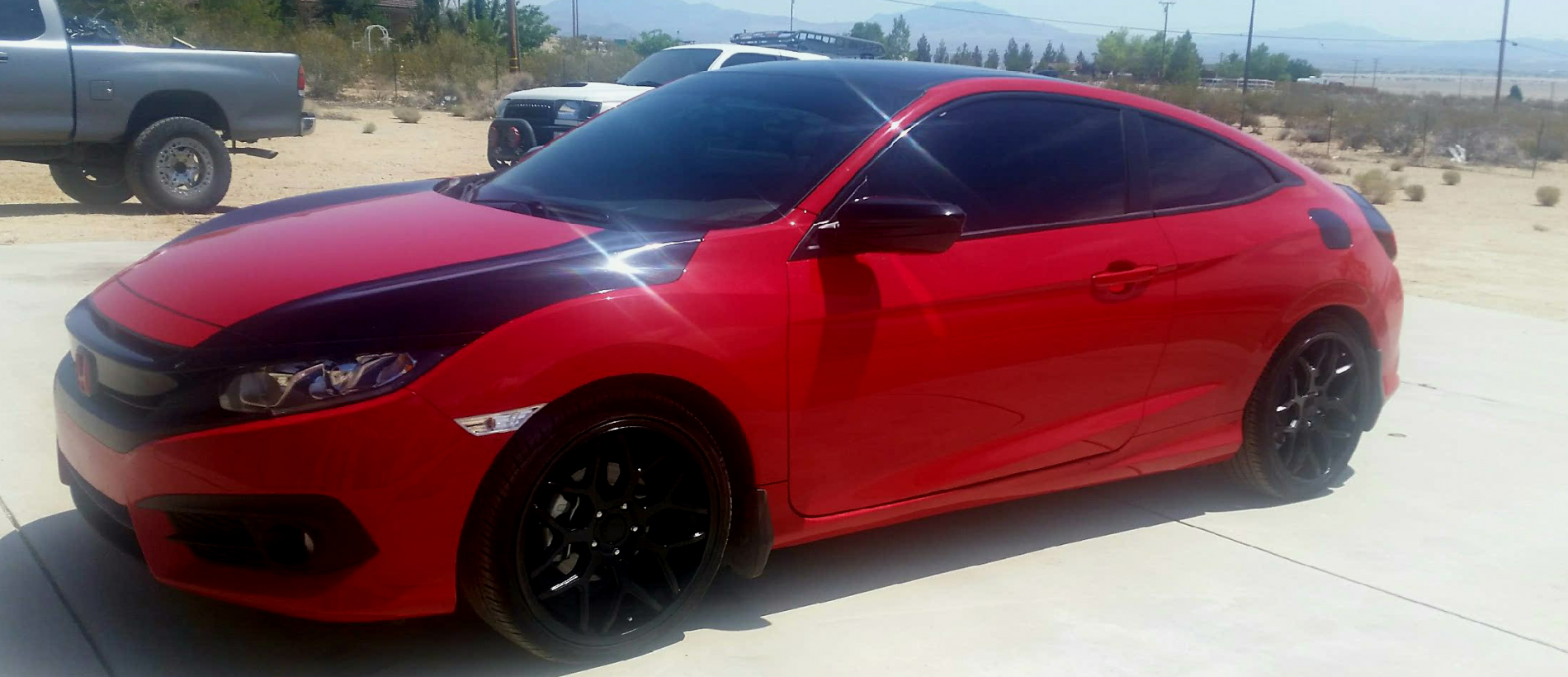photo 1 Honda Civic custom wheels   19x8.0, ET , tire size X R19. x ET 