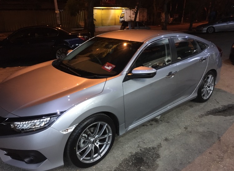 photo 1 Honda Civic custom wheels OZ  Leggera HLT 18x, ET +45, tire size X R18. x ET 