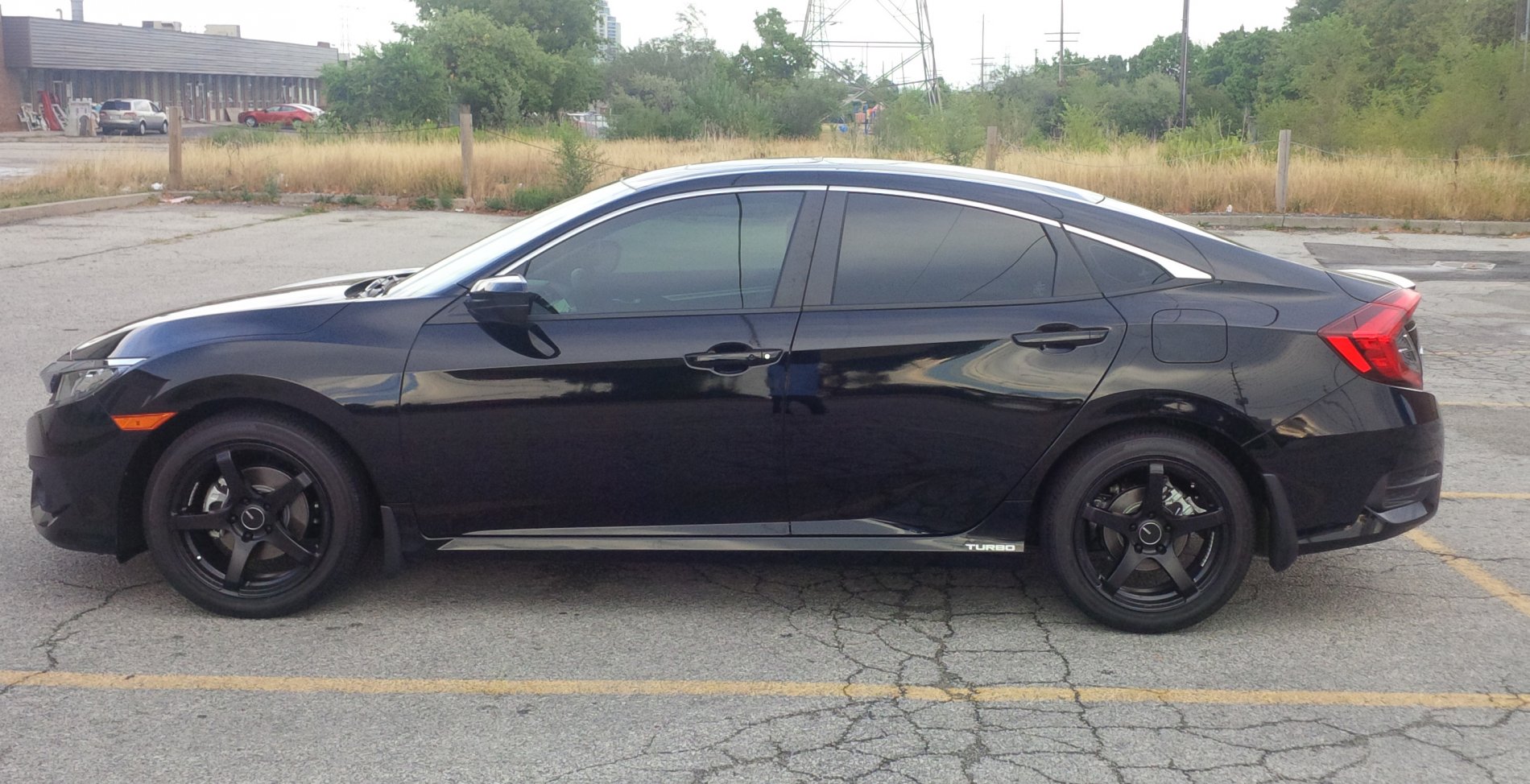 photo 1 Honda Civic custom wheels Enkei KOJIN 17x, ET , tire size X R17. x ET
