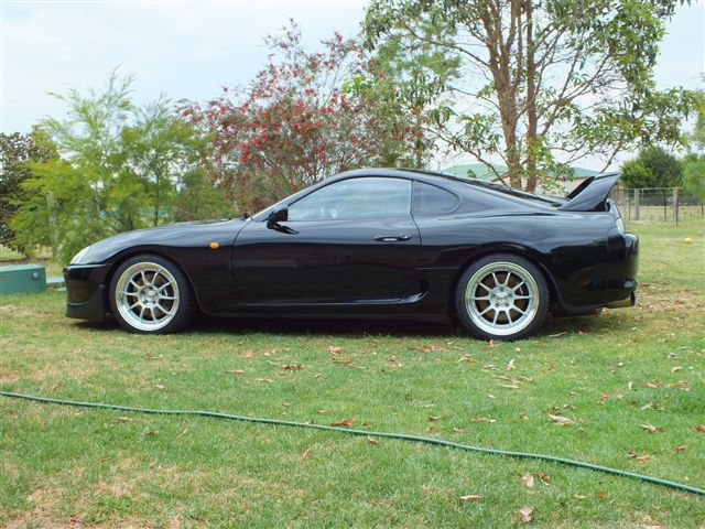 photo 6 Toyota Supra custom wheels SSR SP3 18x9.0, ET +41, tire size 235/40 R18. 18x10.5 ET+43 275/35 R18