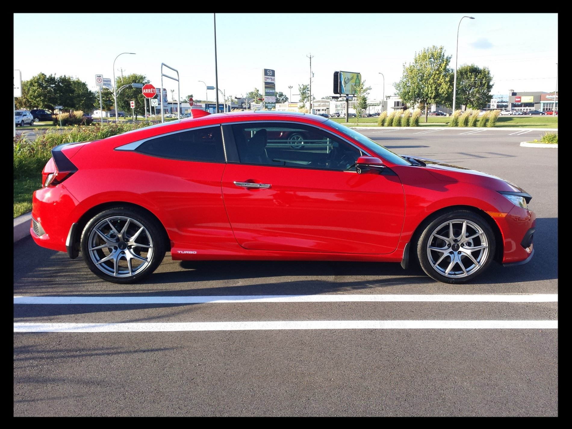 photo 1 Honda Civic custom wheels FAST FC04 18x8.0, ET +40, tire size 235/40 R18. x ET