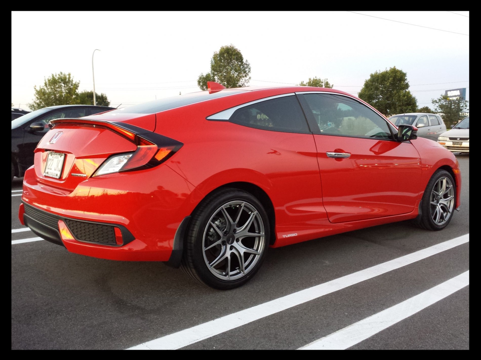 photo 2 Honda Civic custom wheels FAST FC04 18x8.0, ET +40, tire size 235/40 R18. x ET