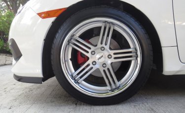 photo 3 Honda Civic custom wheels TSW  Nouvelle  18x9.5, ET +39, tire size 245/40 R18. x ET 