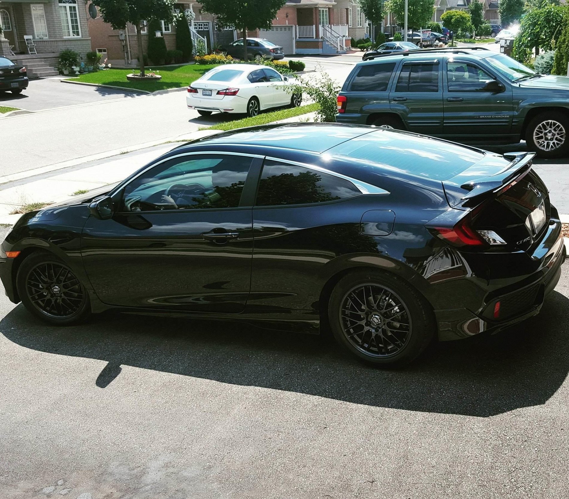 photo 1 Honda Civic custom wheels Enkei EKM3  17x, ET , tire size X R17. x ET 