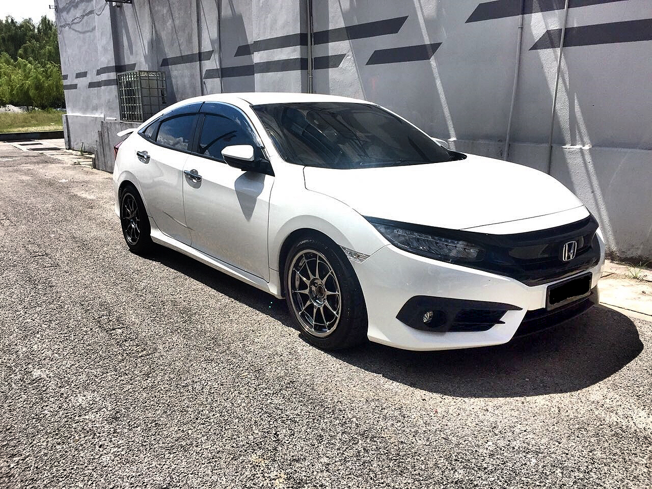 photo 1 Honda Civic custom wheels Enkei NT03 17x9.0, ET +38, tire size X R17. x ET