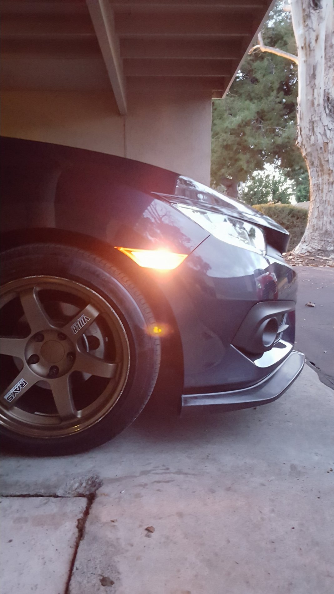photo 2 Honda Civic custom wheels Volk TE37 17x9.0, ET , tire size X R17. 17x9.5 ET