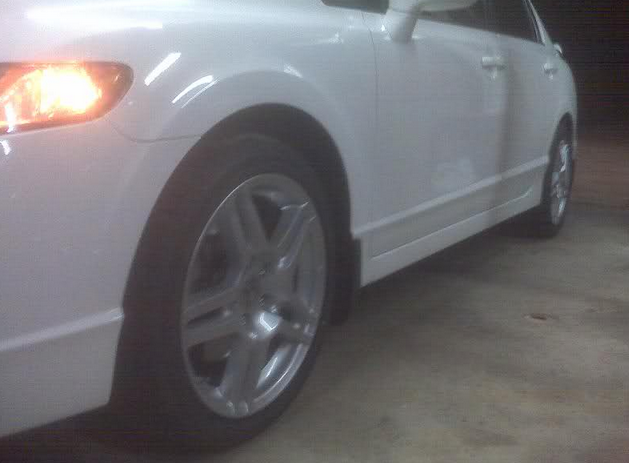 photo 2 Honda Civic custom wheels   17x8.0, ET +45, tire size 235/40 R17. x ET 